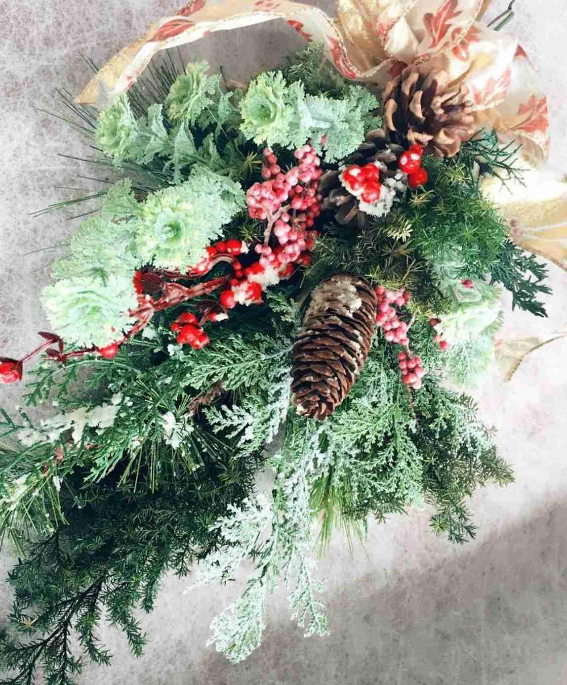 グリーンブラウンクリスマス